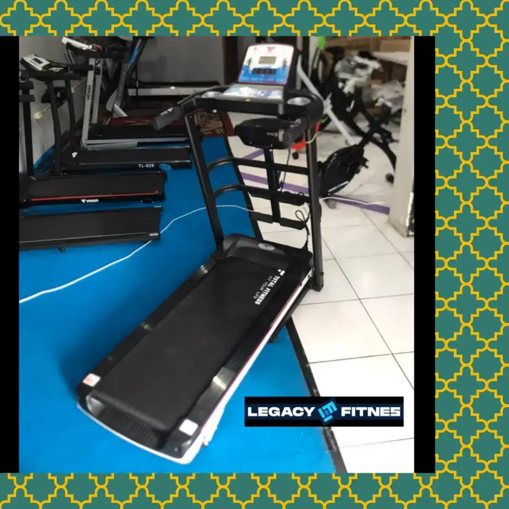 Treadmill elektrik TL-607 alat olahraga DCV-362