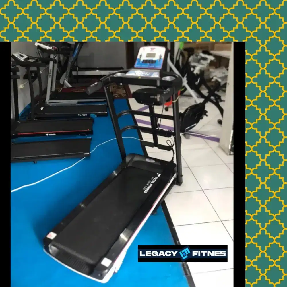 Treadmill elektrik TL-607 alat olahraga DCV-362