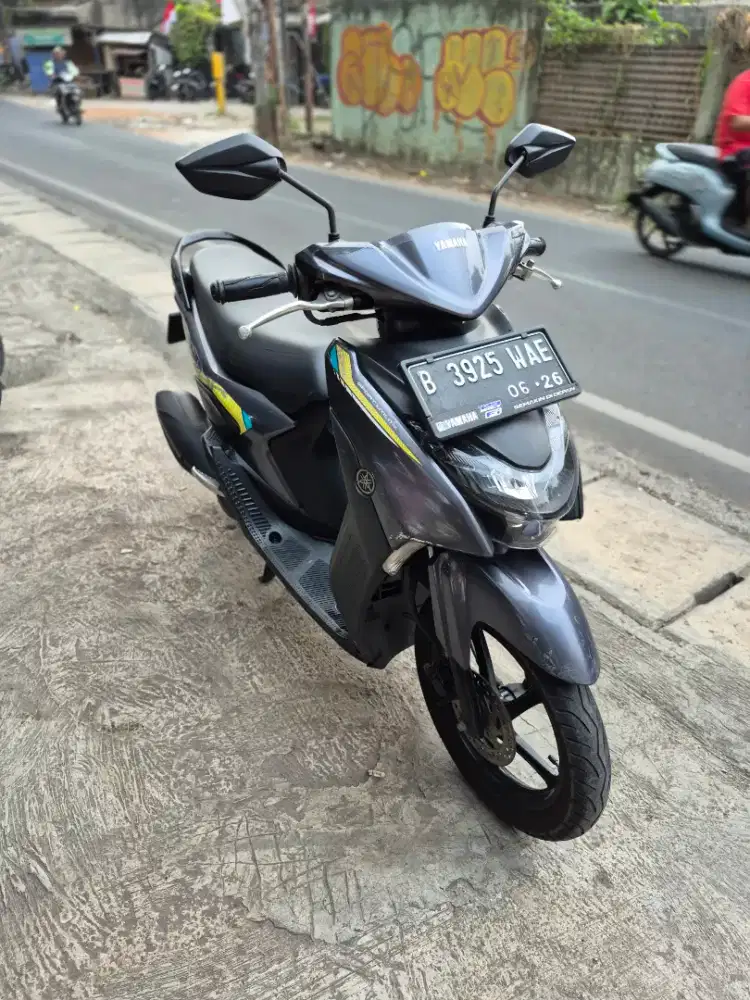 Dijual Yamaha gear 125 tahun 2021 surat lengkap