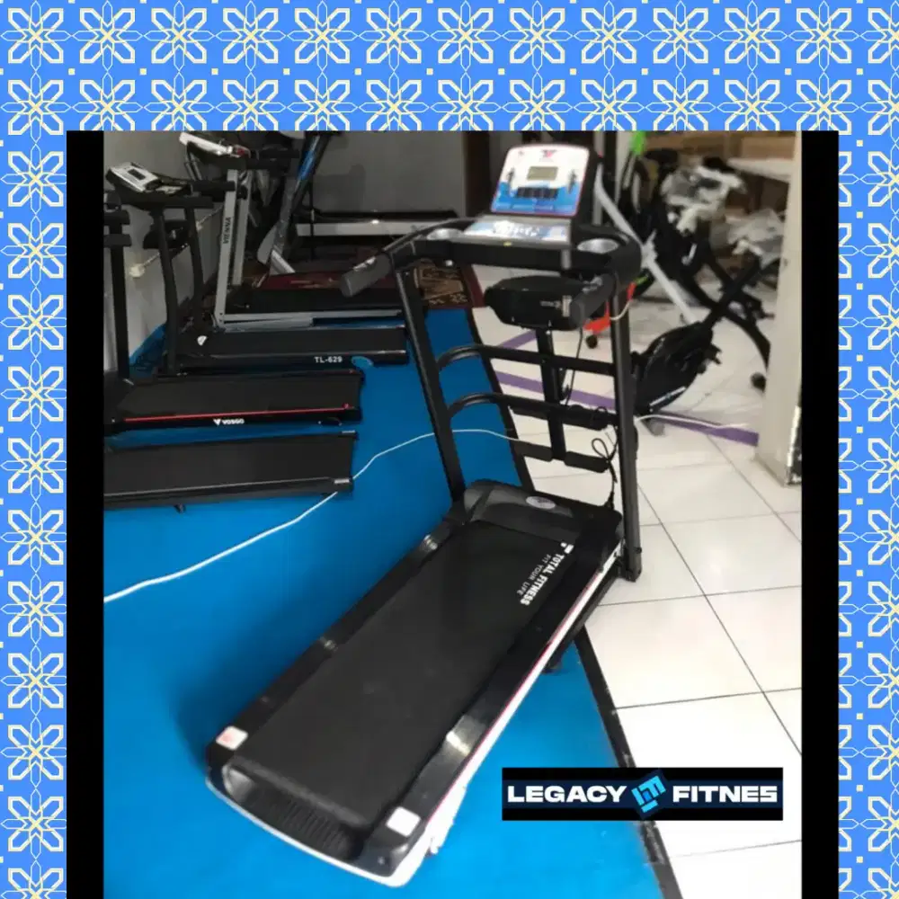 Treadmill elektrik TL-607 alat olahraga DCV-362