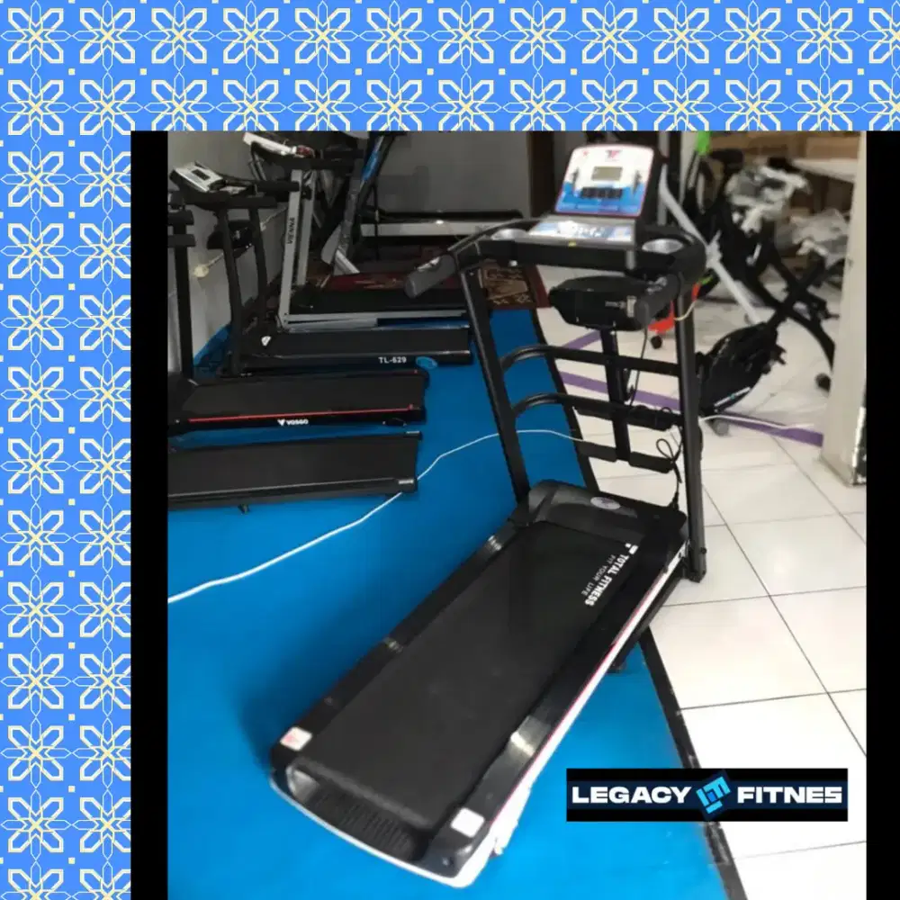 Treadmill elektrik TL-607 alat olahraga DCV-362
