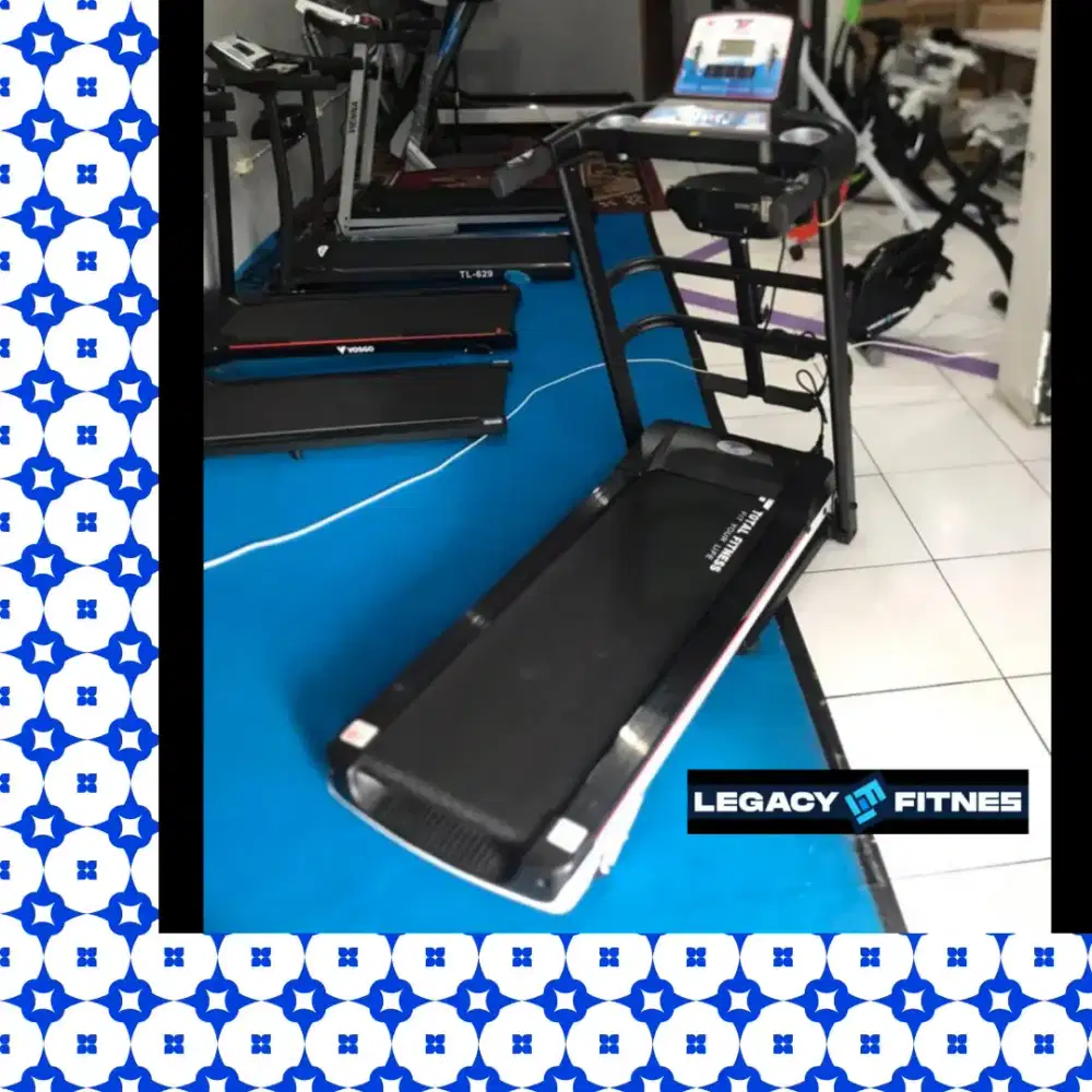 Treadmill elektrik TL-607 alat olahraga DCV-362