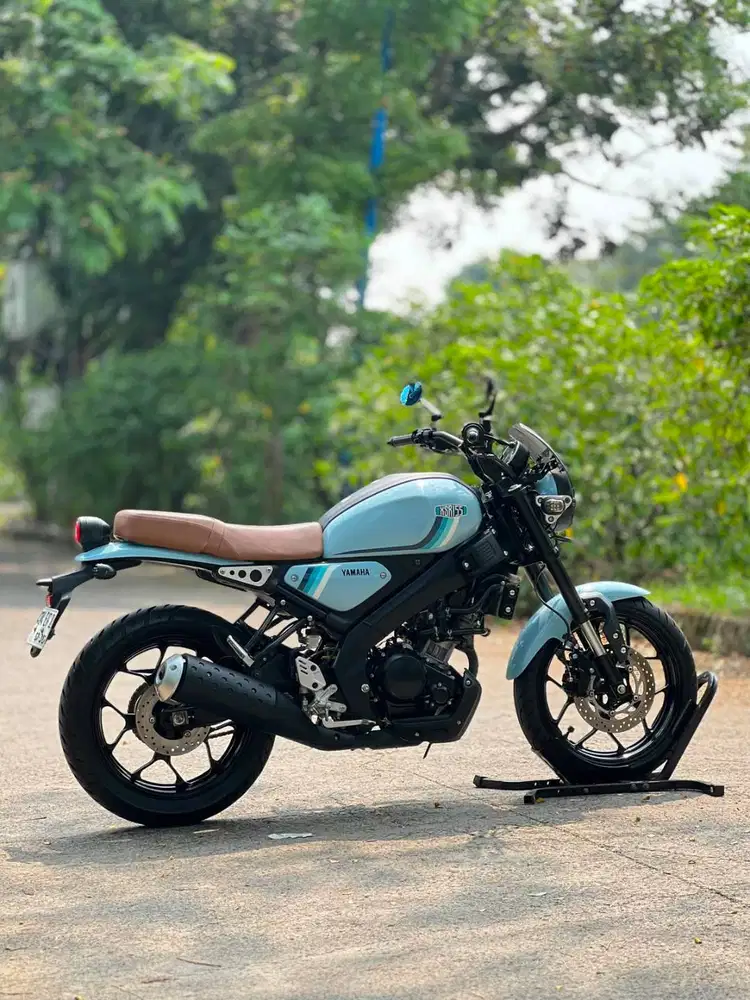 SIAP HARIAN! YAMAHA XSR 155 2023 BIRU KM LOW PAJAK PANJANG LIKE NEW