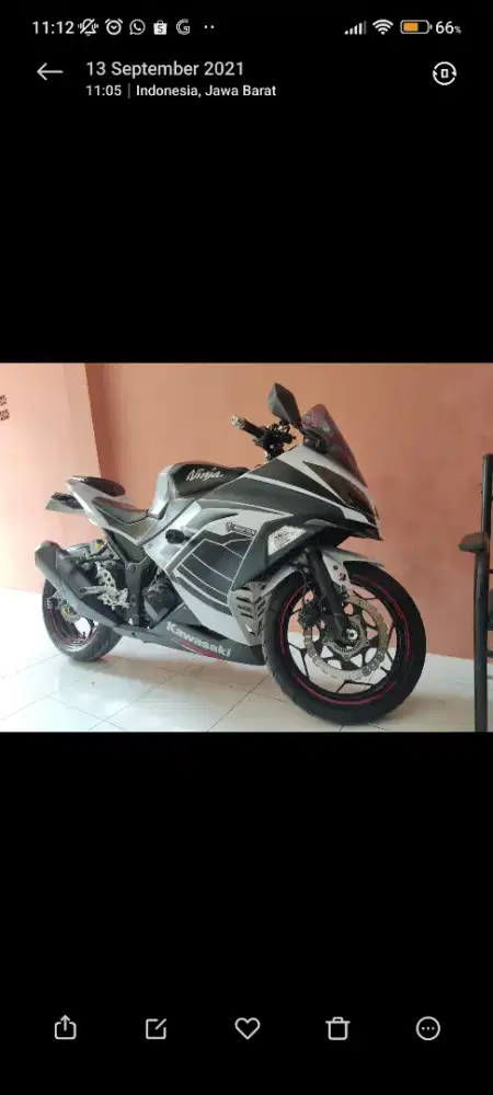 Kawasaki Ninja 250 fi old abs se