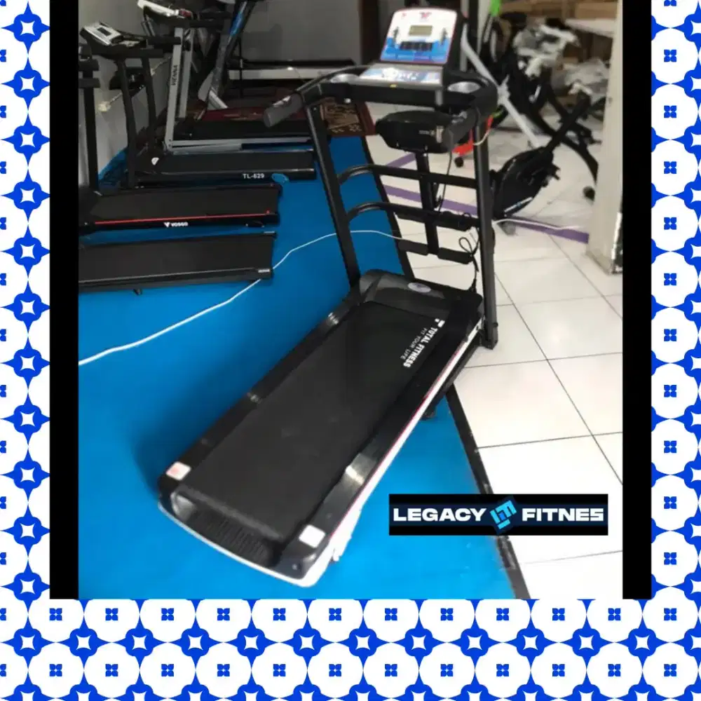 Treadmill elektrik TL-607 alat olahraga DCV-362