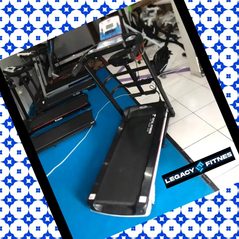 Treadmill elektrik TL-607 alat olahraga DCV-362
