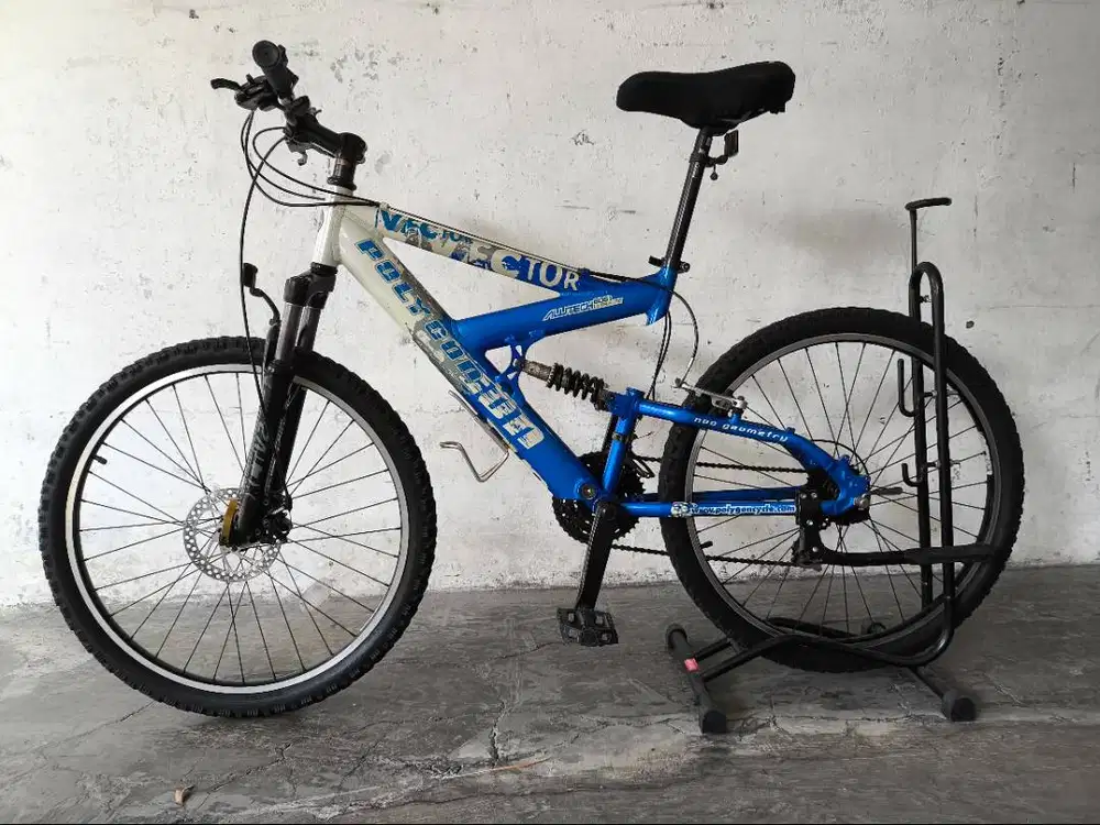 Polygon VECTOR 26 Sepeda Gunung MTB Dual Suspension Original