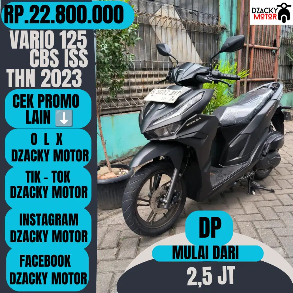 VARIO 125 CBS ISS THN 2023 SECOND LIKE NEW