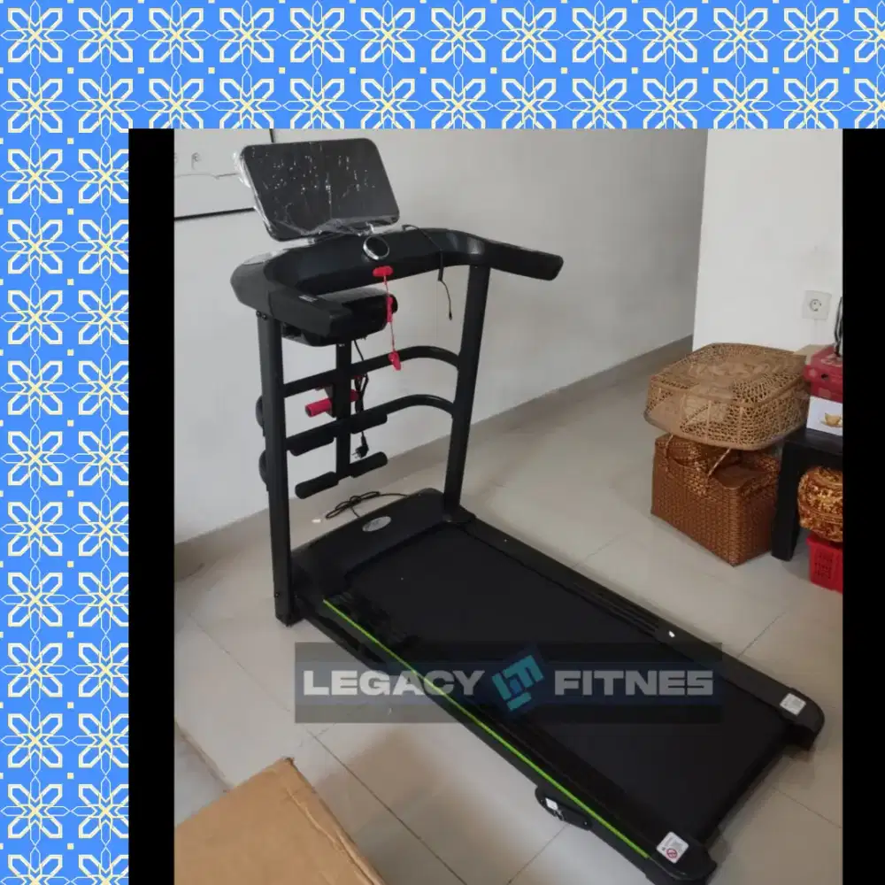 Treadmill elektrik TL-625 alat fitnes SQF-991