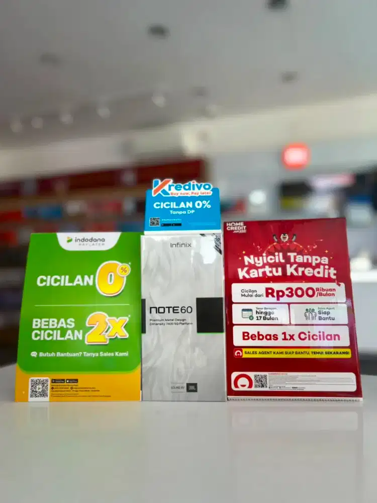 INFINIX NOTE 60 8/256||CICILAN CUKUP PAKAI KTP PROSES MUDAH DAN CEPAT