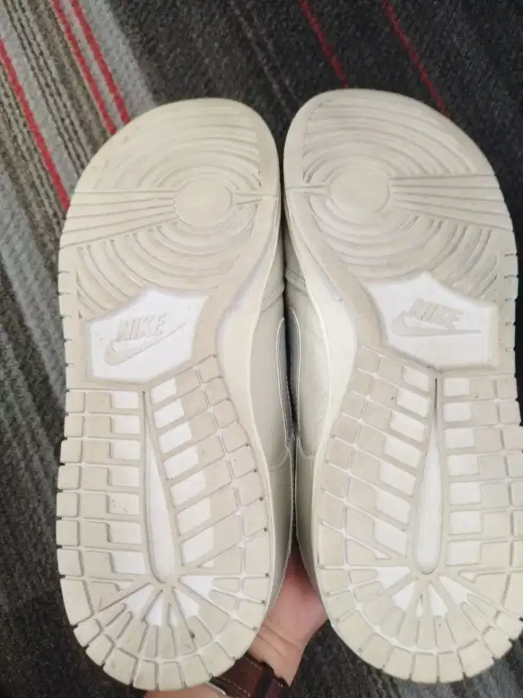 Nike dunk low metalic silver