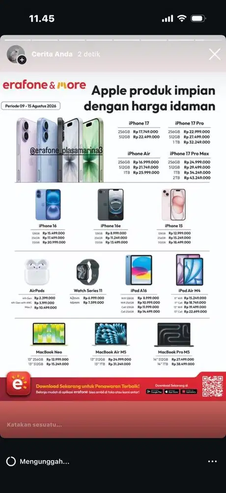 Iphone 15 kredit ktp saja