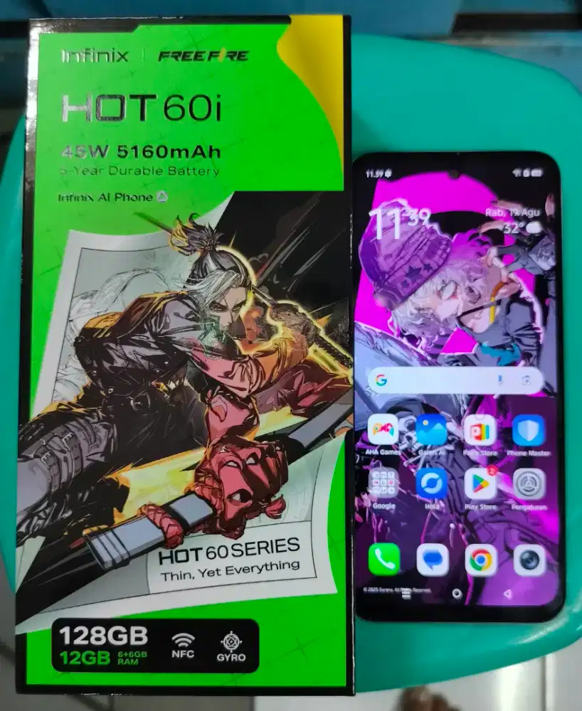 INFINIX HOT 60i 6+6/128Gb FULLSETT