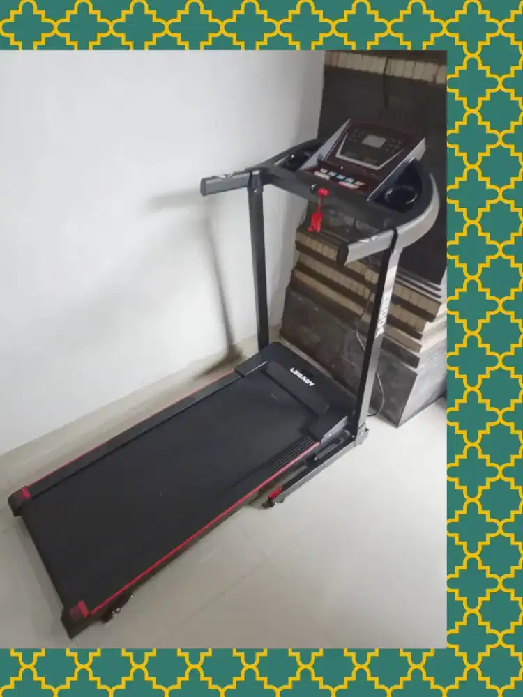 Treadmill elektrik Legacy Mecca alat olahraga YBR-864