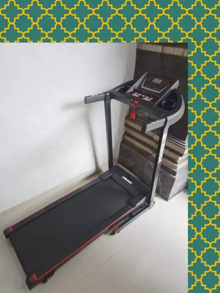 Treadmill elektrik Legacy Mecca alat olahraga YBR-864