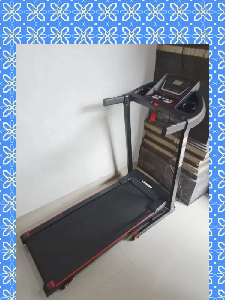 Treadmill elektrik Legacy Mecca alat olahraga YBR-864