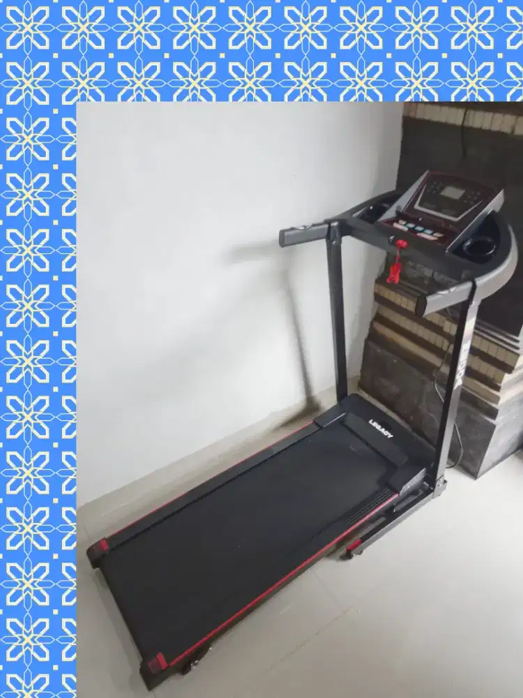 Treadmill elektrik Legacy Mecca alat olahraga YBR-864