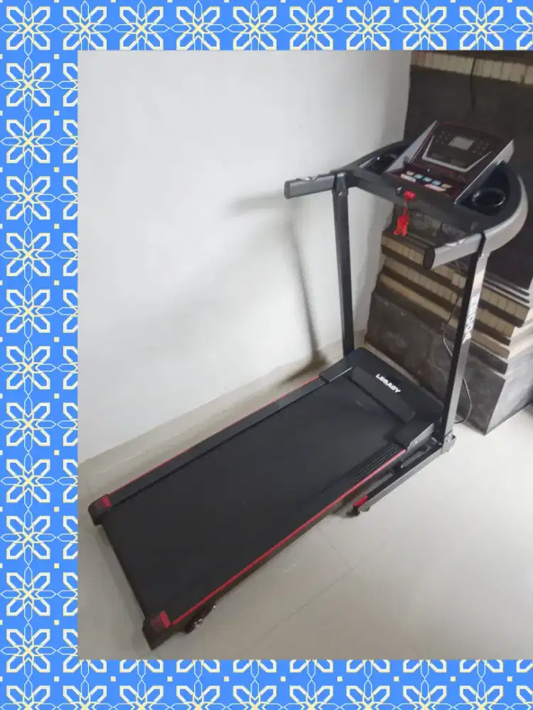 Treadmill elektrik Legacy Mecca alat olahraga YBR-864
