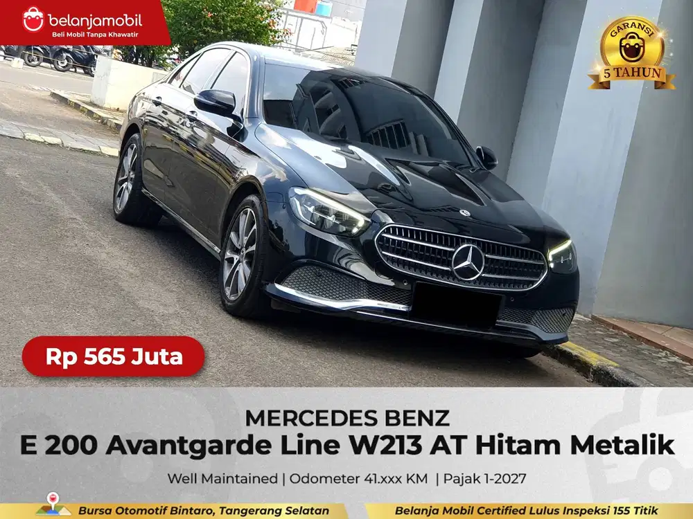 [BERGARANSI] Mercedes Benz Mercy E200 E 200 Avantgarde W213 2021/2022