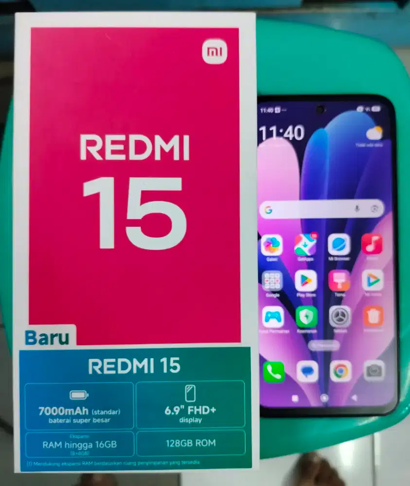 REDMI 15 8+8/128Gb FULLSETT