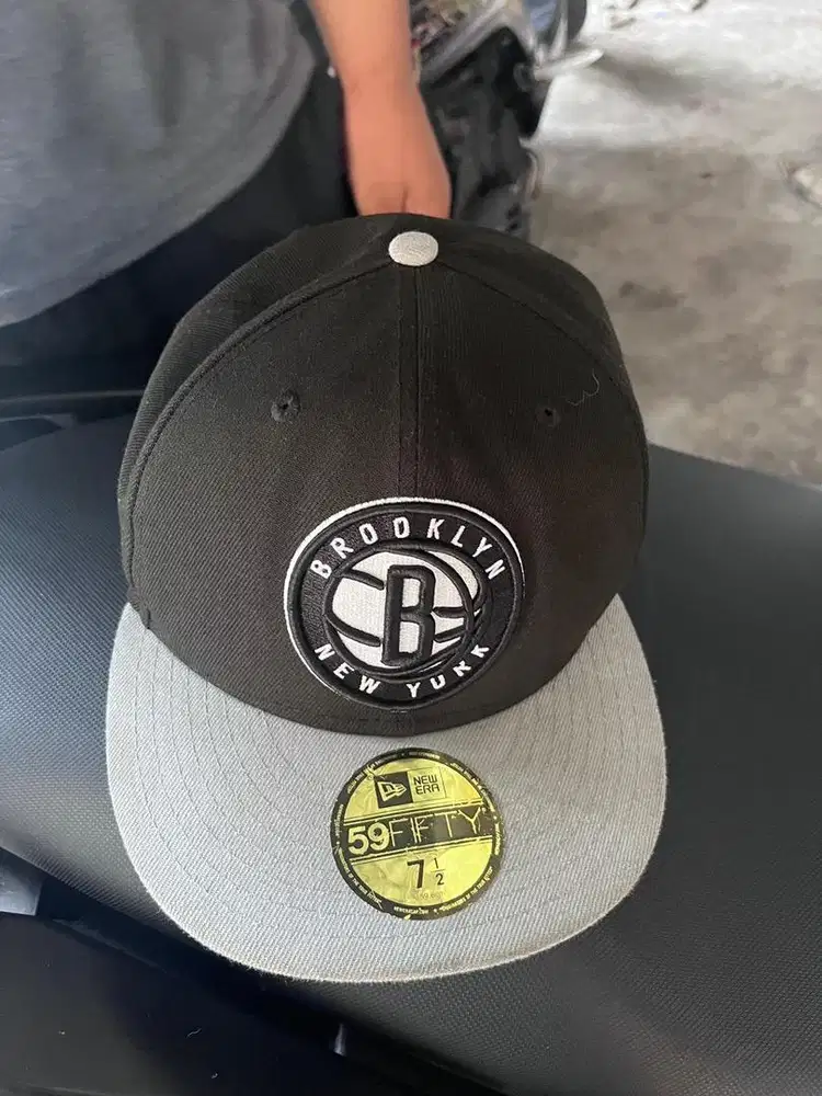 topi New Era Brooklyn Nets 2Tone 59FIFTY Fitted Hat