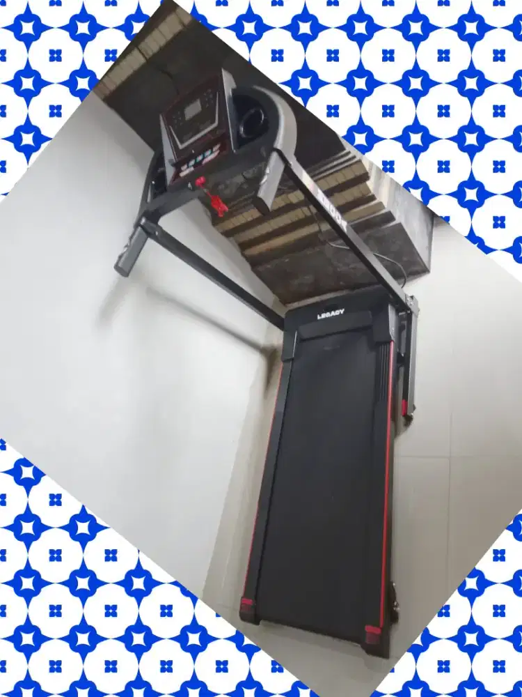 Treadmill elektrik Legacy Mecca alat olahraga YBR-864