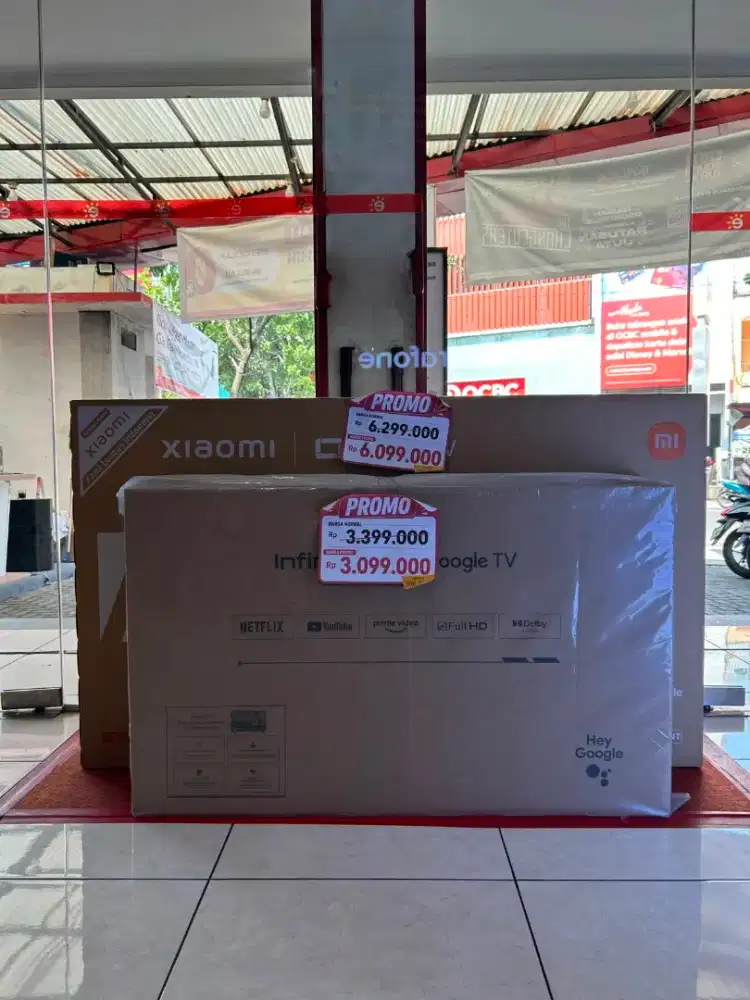 Promo Cash atau Cicilan TV QLEED Google TV 32/43/55/65 Inchi