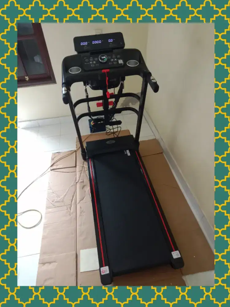 Treadmill elektrik autoincline TL-633 alat kebugaran PYH-237