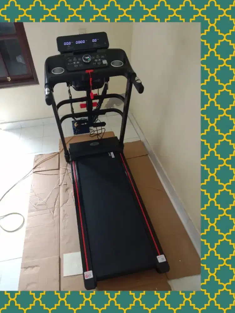Treadmill elektrik autoincline TL-633 alat kebugaran PYH-237