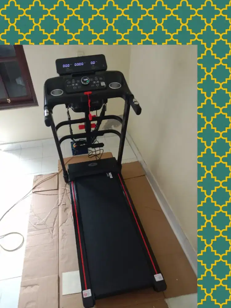 Treadmill elektrik autoincline TL-633 alat kebugaran PYH-237