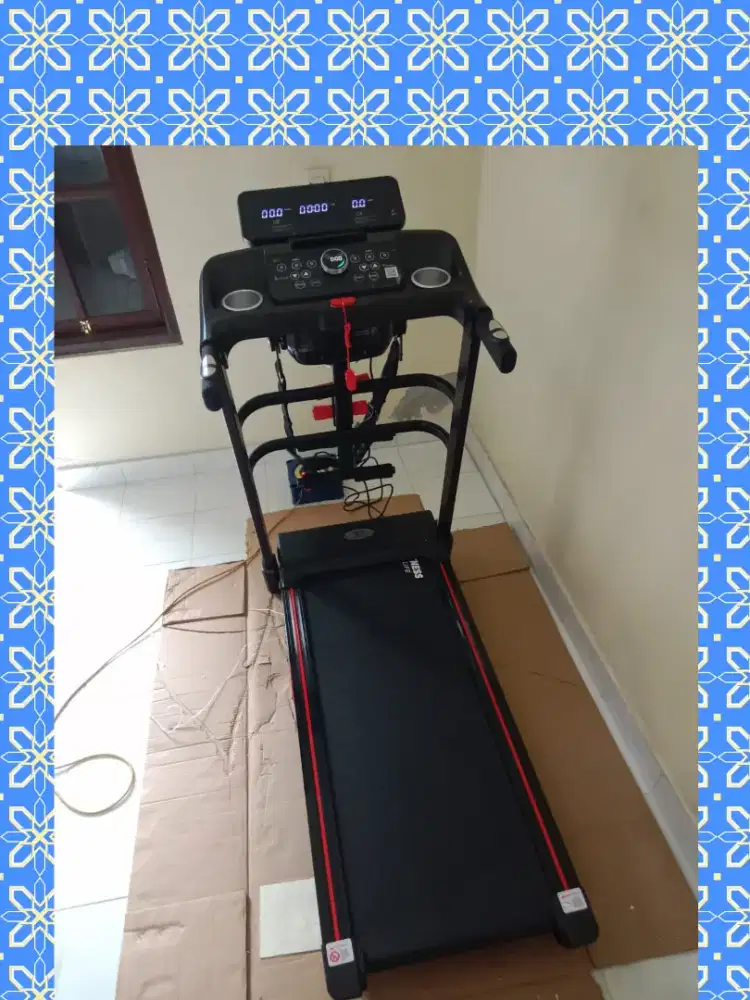 Treadmill elektrik autoincline TL-633 alat kebugaran PYH-237