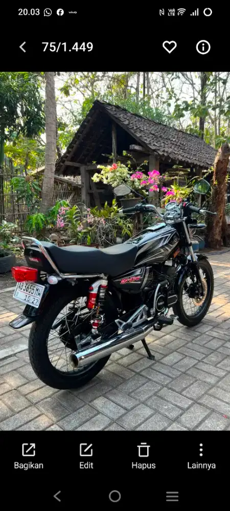 Di jual rx king 2003.plat qb