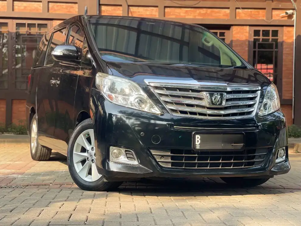 Alphard G ATPM 2012 Pilot Seat Toyota Automatic matic Hitam 2.4 ANH20