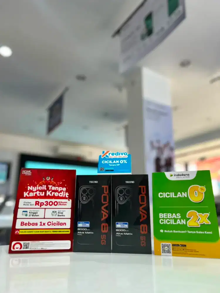 POVA 8 5G 8/128||CICILAN CUKUP PAKAI KTP PROSES MUDAH DAN CEPAT