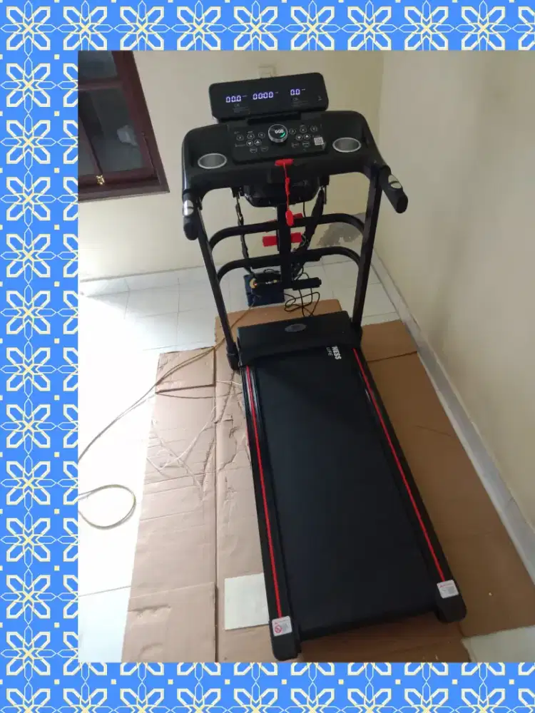 Treadmill elektrik autoincline TL-633 alat kebugaran PYH-237