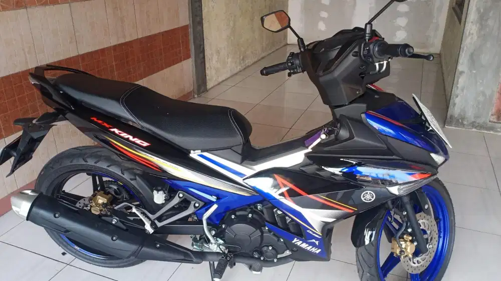 Mx king 150 biru hitam 2026 low km gbm