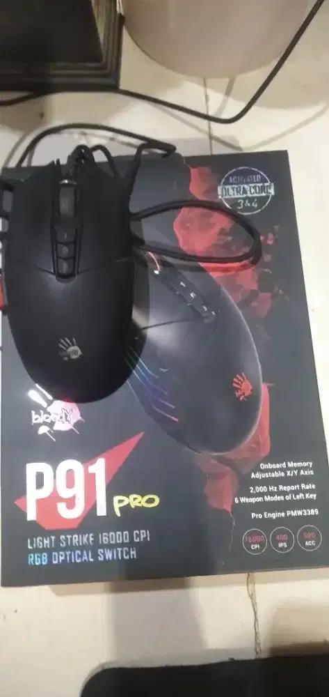 Mouse gaming bloody p91