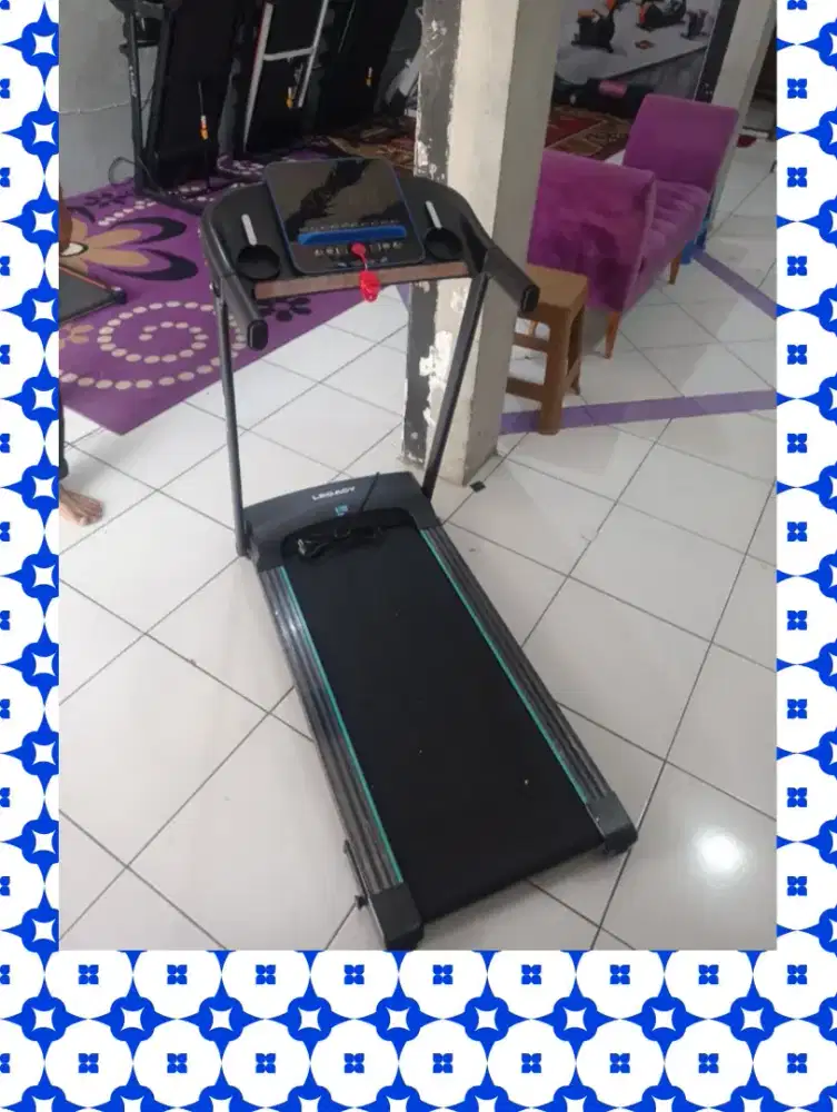 Treadmill elektrik Legacy Blue Elford alat olahraga CFF-029
