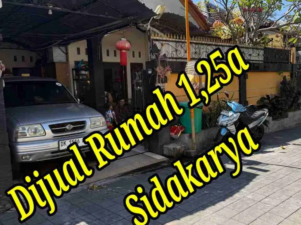Dijual Rumah 1,25a di Jln Kertadalem Sari, Sidakarya Denpasar Selatan Bali