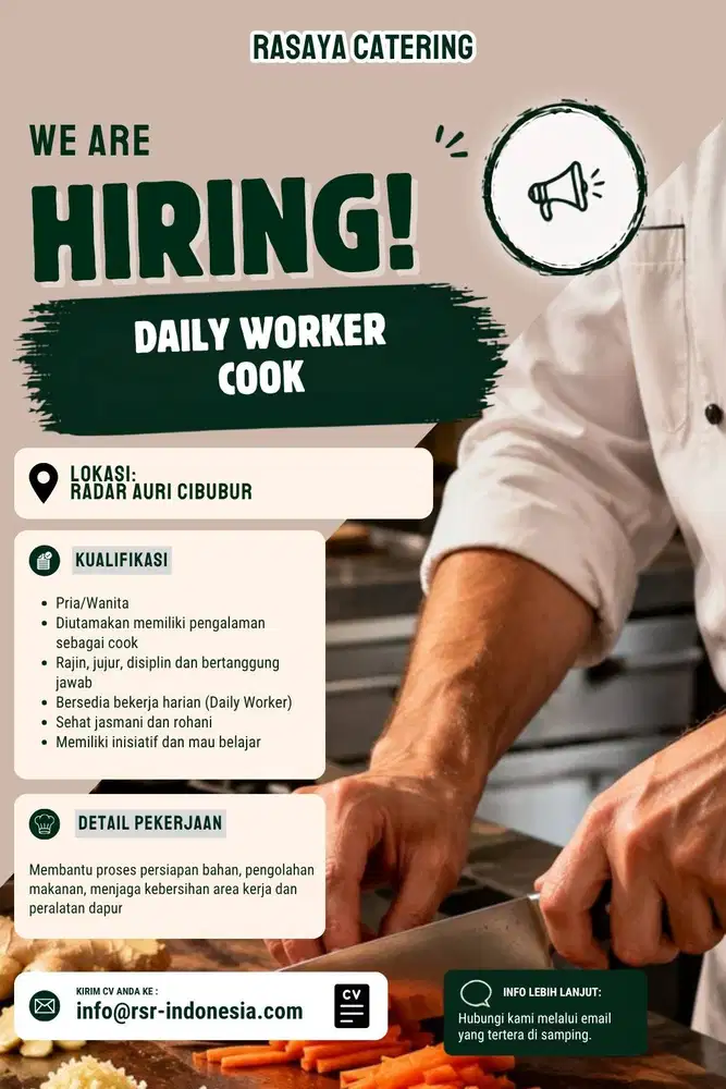 Daily Worker Cook
