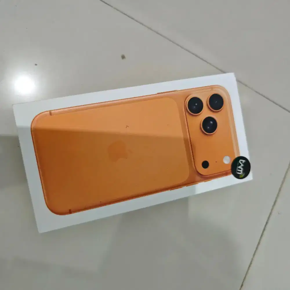 IPHONE 17 PRO MAX 256 GARANSI RESMI IBOX 1 TAHUN NO REPACK