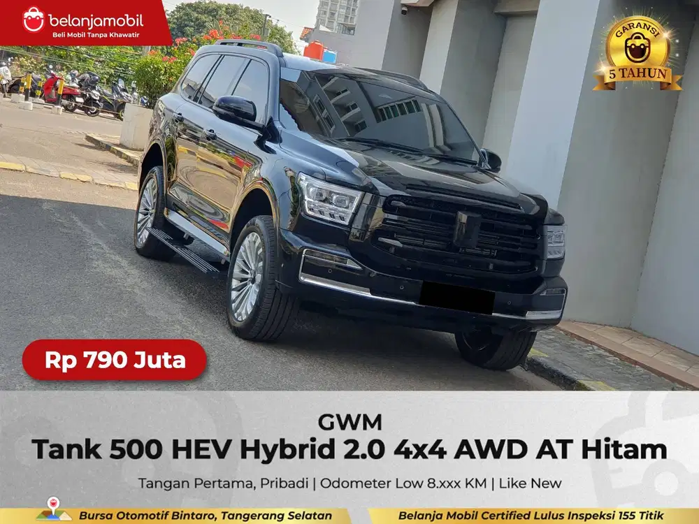 [ 4x4 - KM 8RB ] GWM Tank 500 HEV Hybrid 2.0 AWD AT 2024/2025