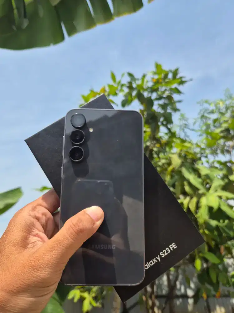 Samsung s23 fe 256gb second lengkap resmi Indonesia