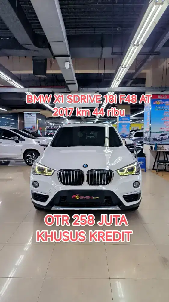 km 44 ribu BMW X1 SDRIVE 18I F48 AT 2017 kondisi istimewa