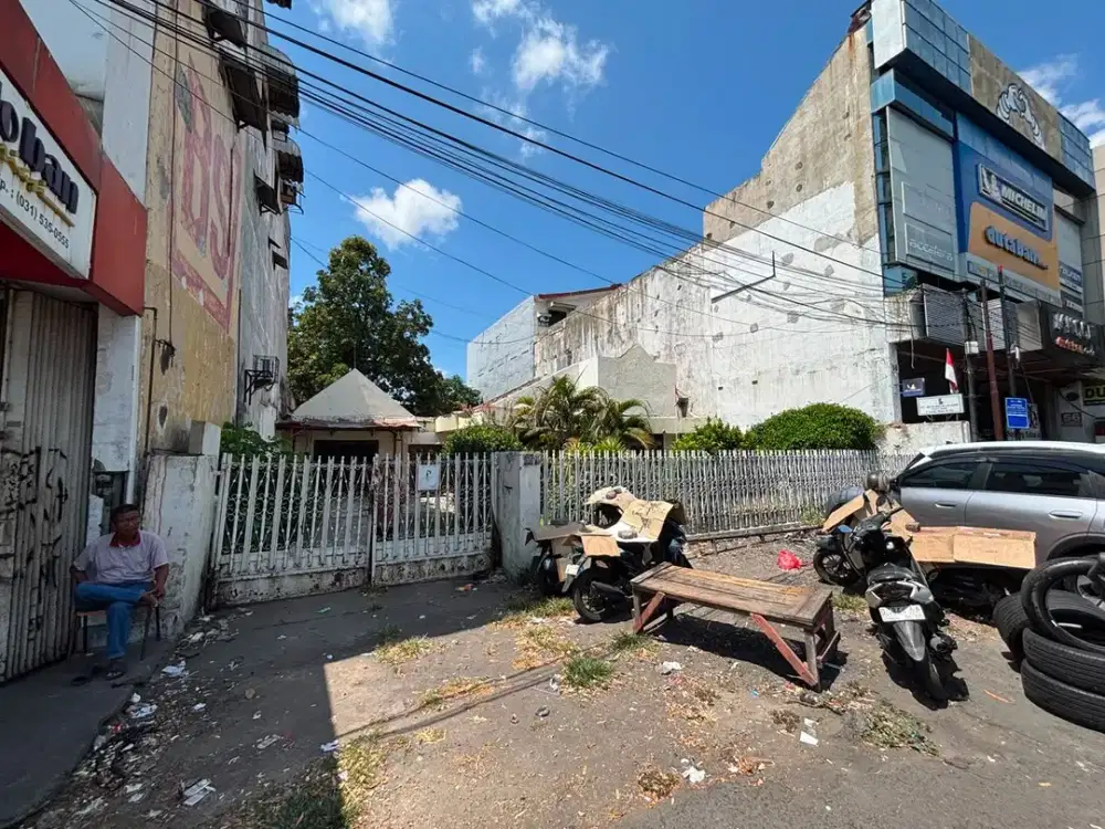 Rumah Hitung Tanah Komersial cocok untuk usaha di raya undaan Surabaya