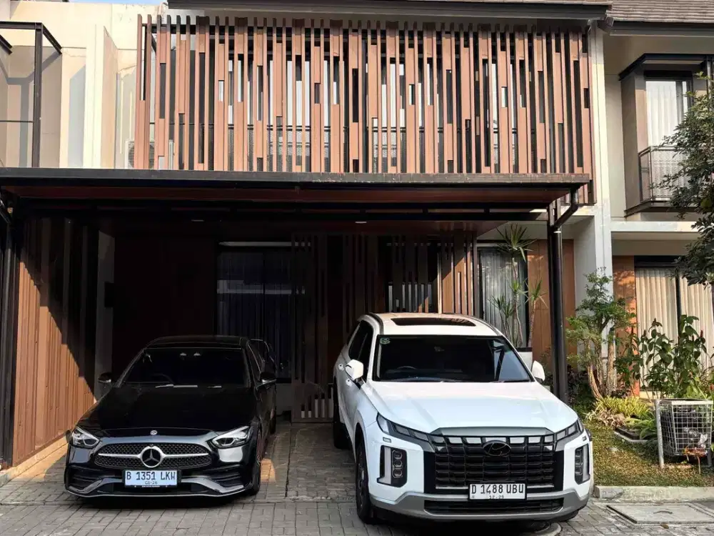 DIJUAL RUMAH MODERN TROPIS — FULL FURNISH tarubhawana KBP
