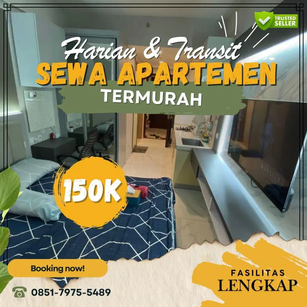 Sewa Apartemen Green Pramuka City Harian/Transit Termurah Jakarta