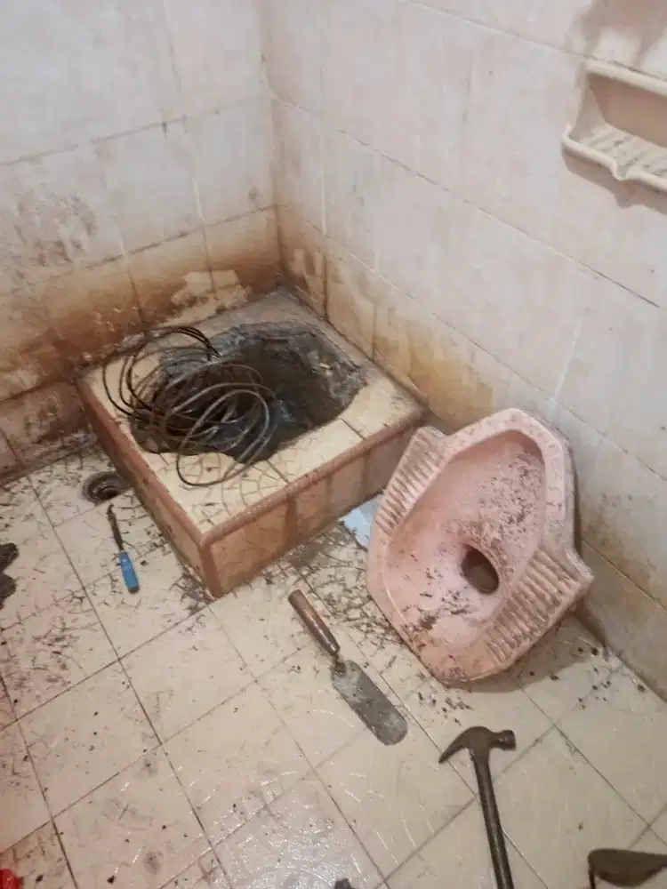 Wc tumpat, pompa air, sumur bor dll medan