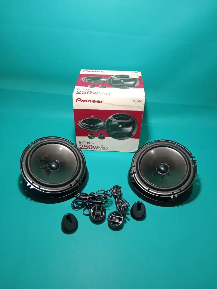 Speaker Split PIONEER seri TS-160C 2way 250Watt Audio mobil