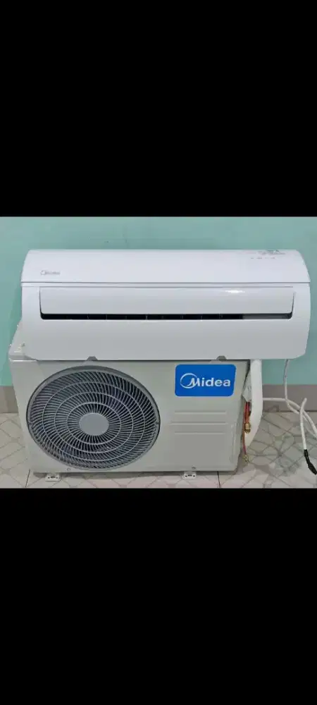 Ac midea setengah pk mulus sama pasang